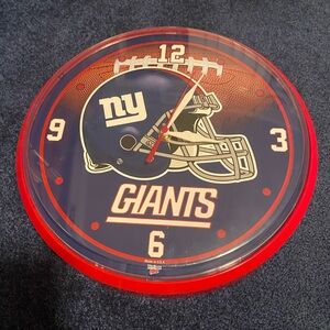 NY Giants Wall Clock